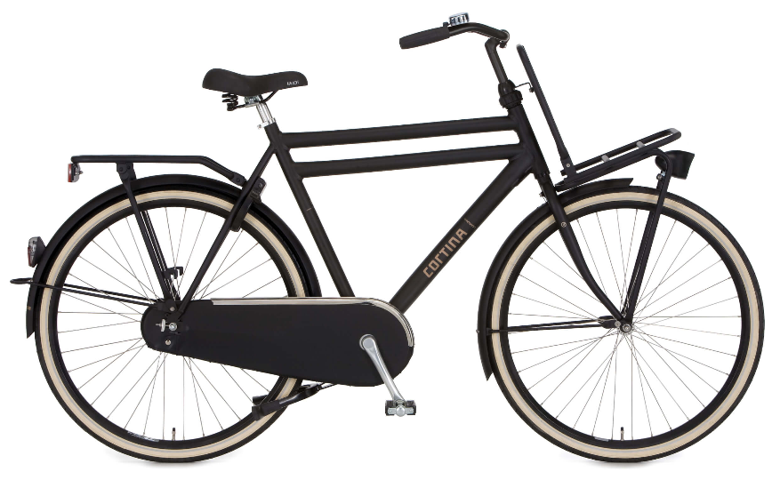 Cortina U4 Jet Black Matt RN heren 2022