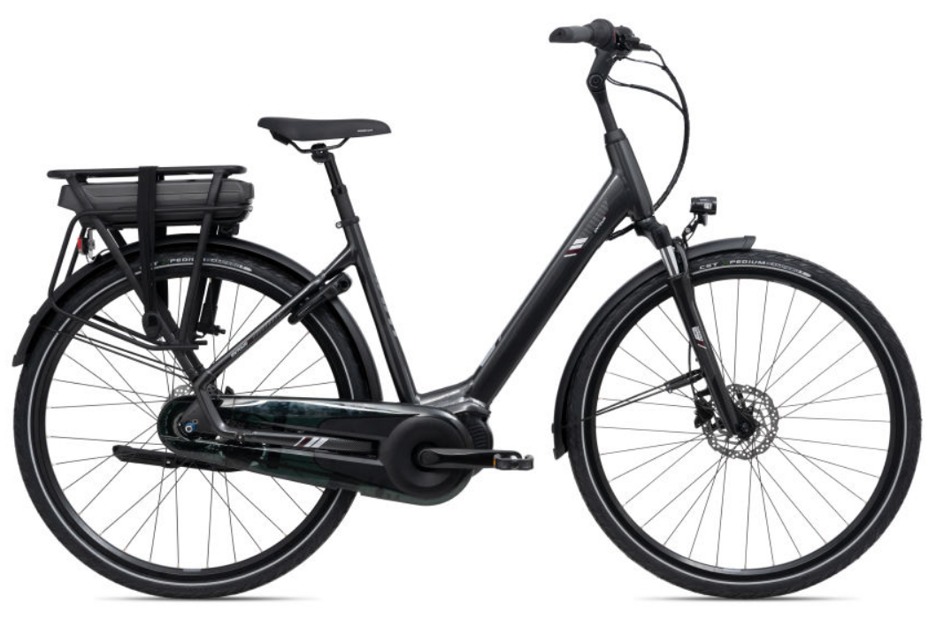 Giant Entour E+ 0 Dames 2022 Gunmetal Black RideDash EVO Display