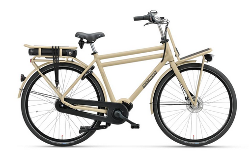 Batavus PACKD E-go Plus Flex accu Heren 2021 Camel Mat