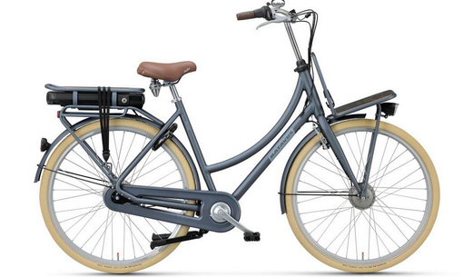 Batavus PACKD E-go Flex accu Dames 2021 Jeansblauw Mat