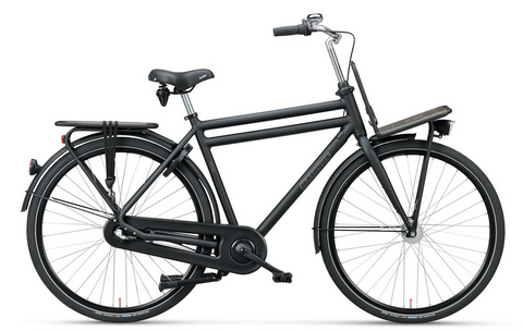 Batavus PACKD 3 Heren 2022 Zwart mat