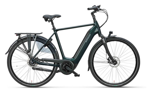 Batavus Finez E-go Power Exclusive Flex accu Heren 2023 Jagergroen