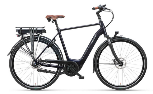 Batavus Finez E-go Exclusive Flex accu Heren 2023 Donkerblauw