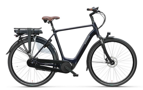 Batavus Finez E-go Active Plus Flex accu Heren 2023 Donkerblauw