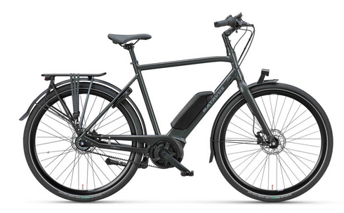 Batavus Dinsdag E-go Exclusive Flex accu Heren 2022 Glans Zwart