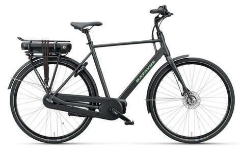 Batavus Fonk E-go Plus Flex accu Heren 2021 Smokingzwart Mat