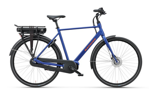 Batavus Fonk E-go Plus Flex accu Heren 2021 Blauw Mat
