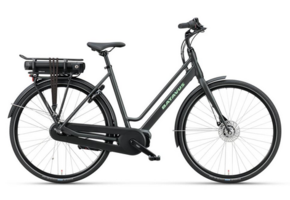 Batavus Fonk E-go Plus Flex accu Dames 2021 Smokingzwart Mat