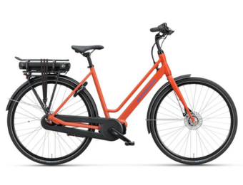 Batavus Fonk E-go Plus Flex accu Dames 2021 Rood Mat