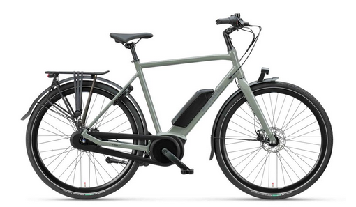 Batavus Dinsdag E-go Classic Flex accu Heren 2022 Tactical Green
