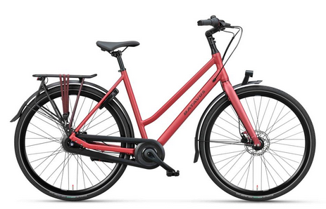 Batavus Dinsdag Dames 2022 Donkerrood mat