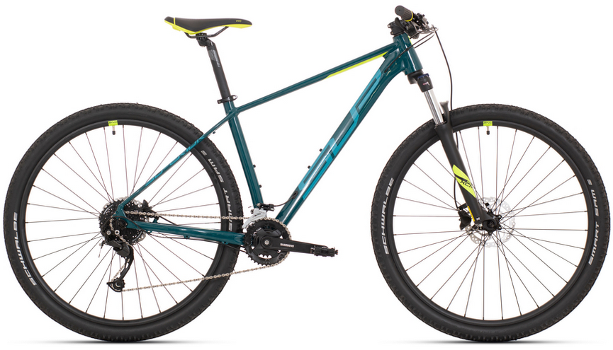 Superior XC 859 29 inch Glos Turquoise Neon Yellow