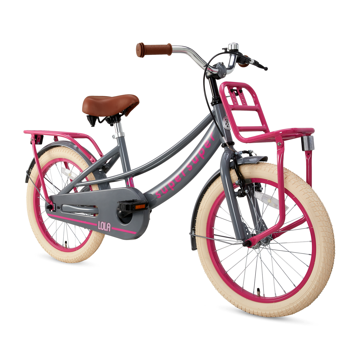 Supersuper Lola Grijs-Roze Meisjes 18