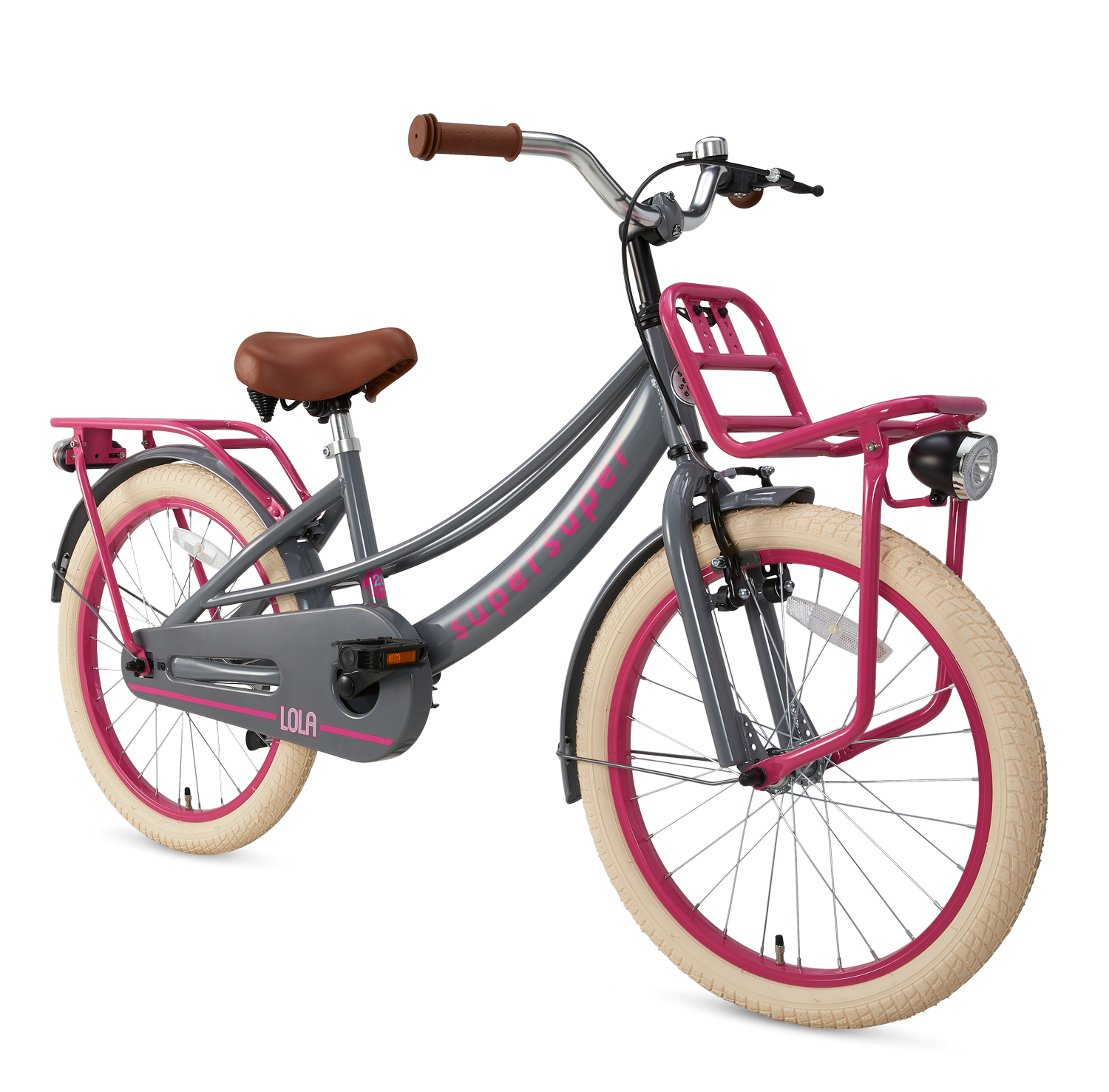 Supersuper Lola Grijs-Roze Meisjes 20