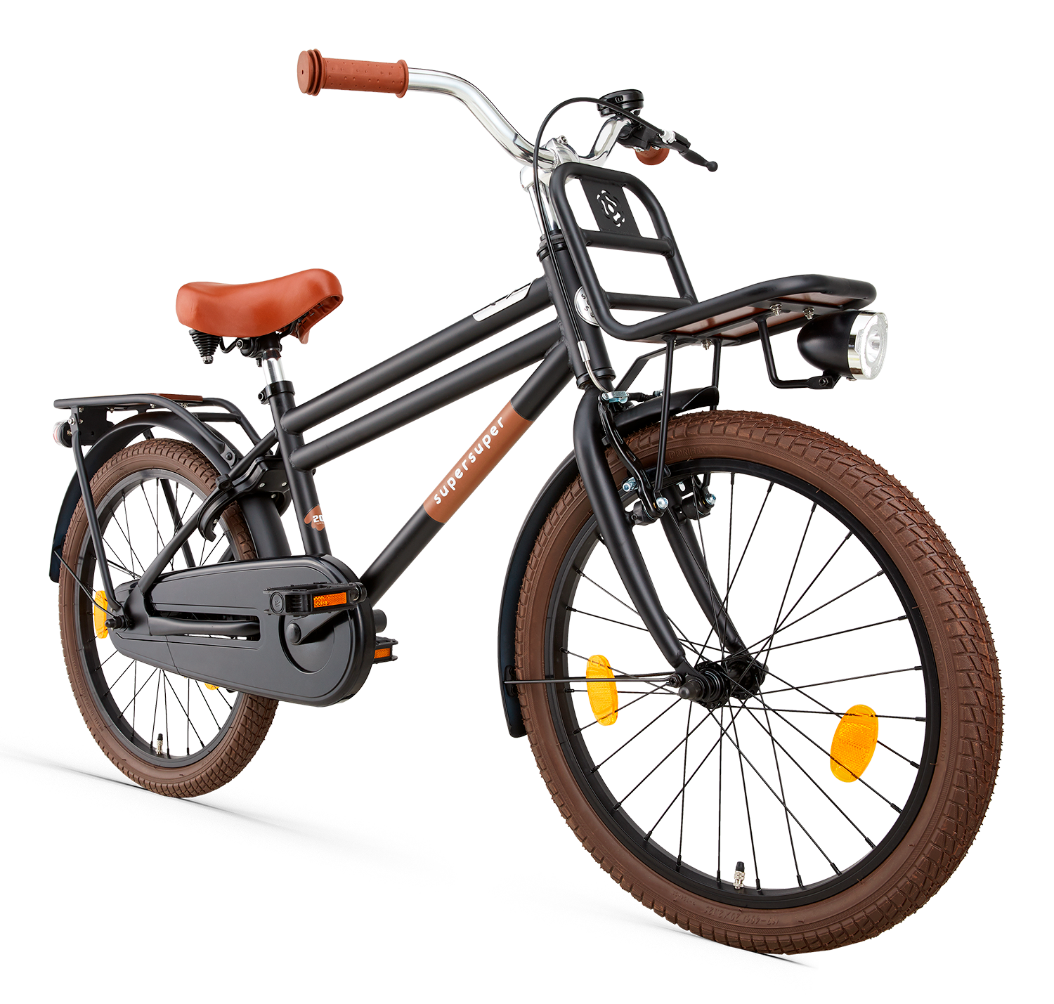 Supersuper Cooper Bamboo Jongens Mat Zwart 20