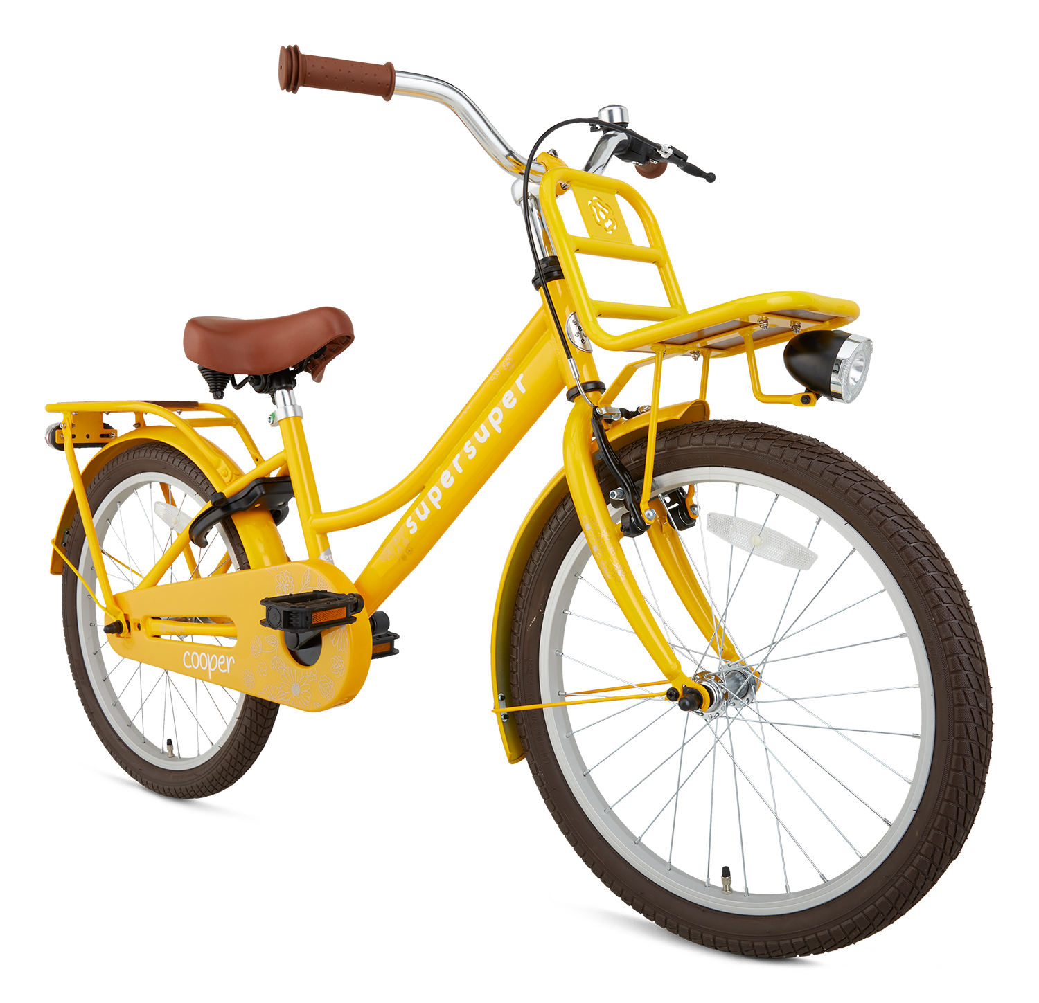 Supersuper Cooper Bamboo Meisjes Geel 20