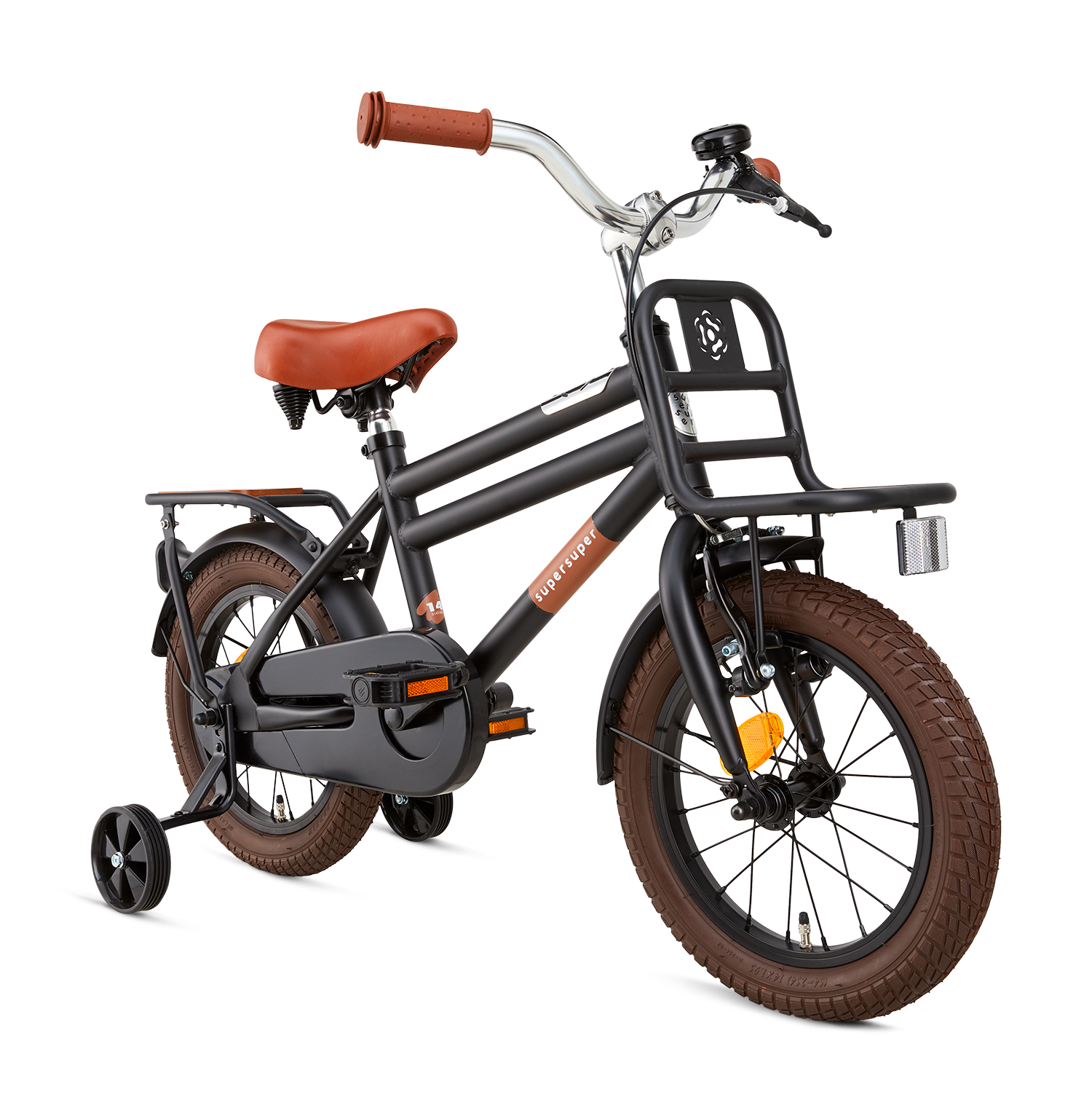 Supersuper Cooper Bamboo Jongens Mat Zwart 14