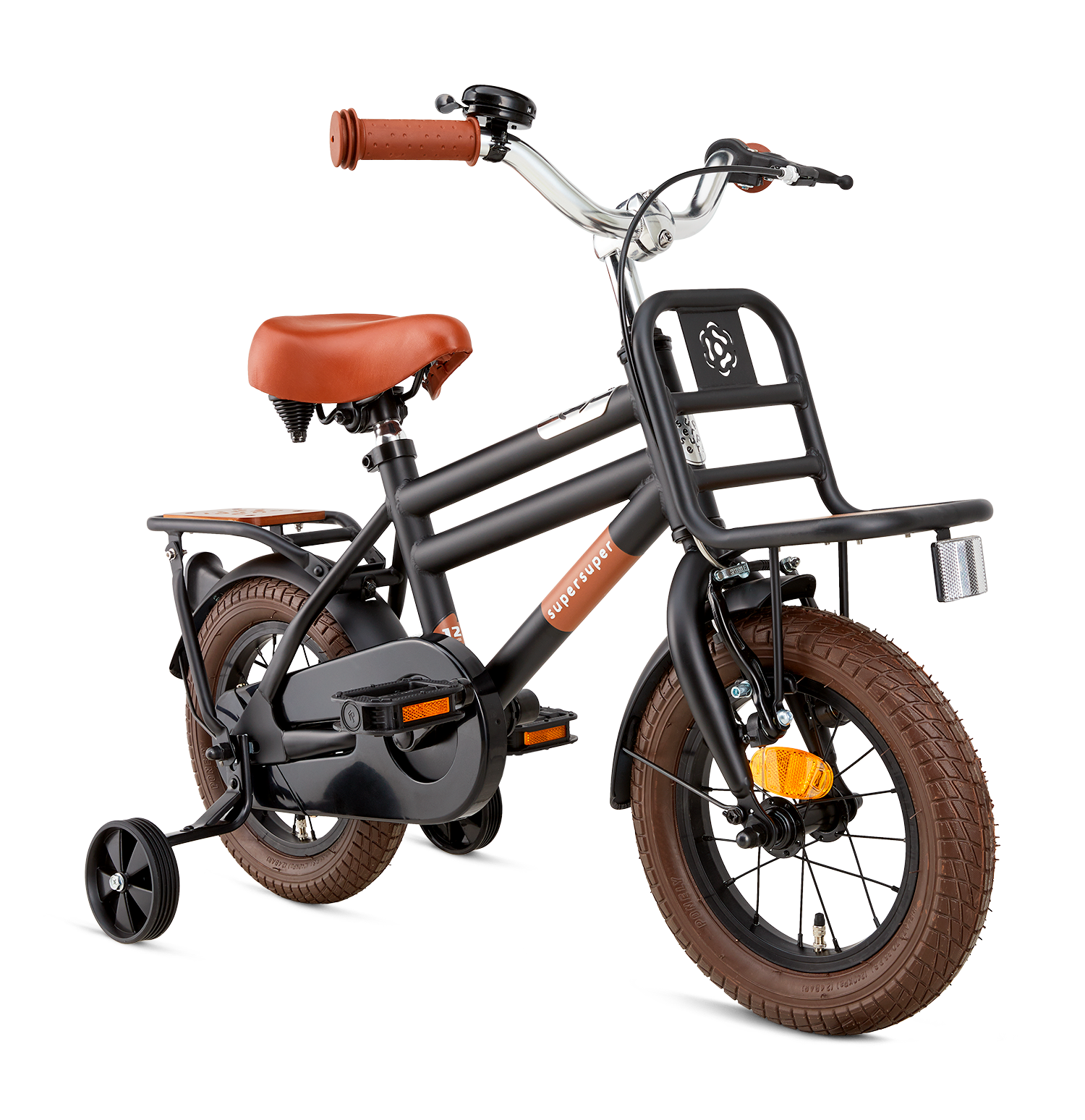 Supersuper Cooper Bamboo Jongens Mat Zwart 12