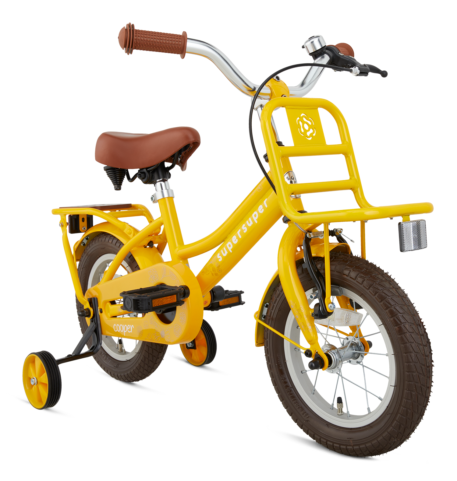 Supersuper Cooper Bamboo Meisjes Geel 12