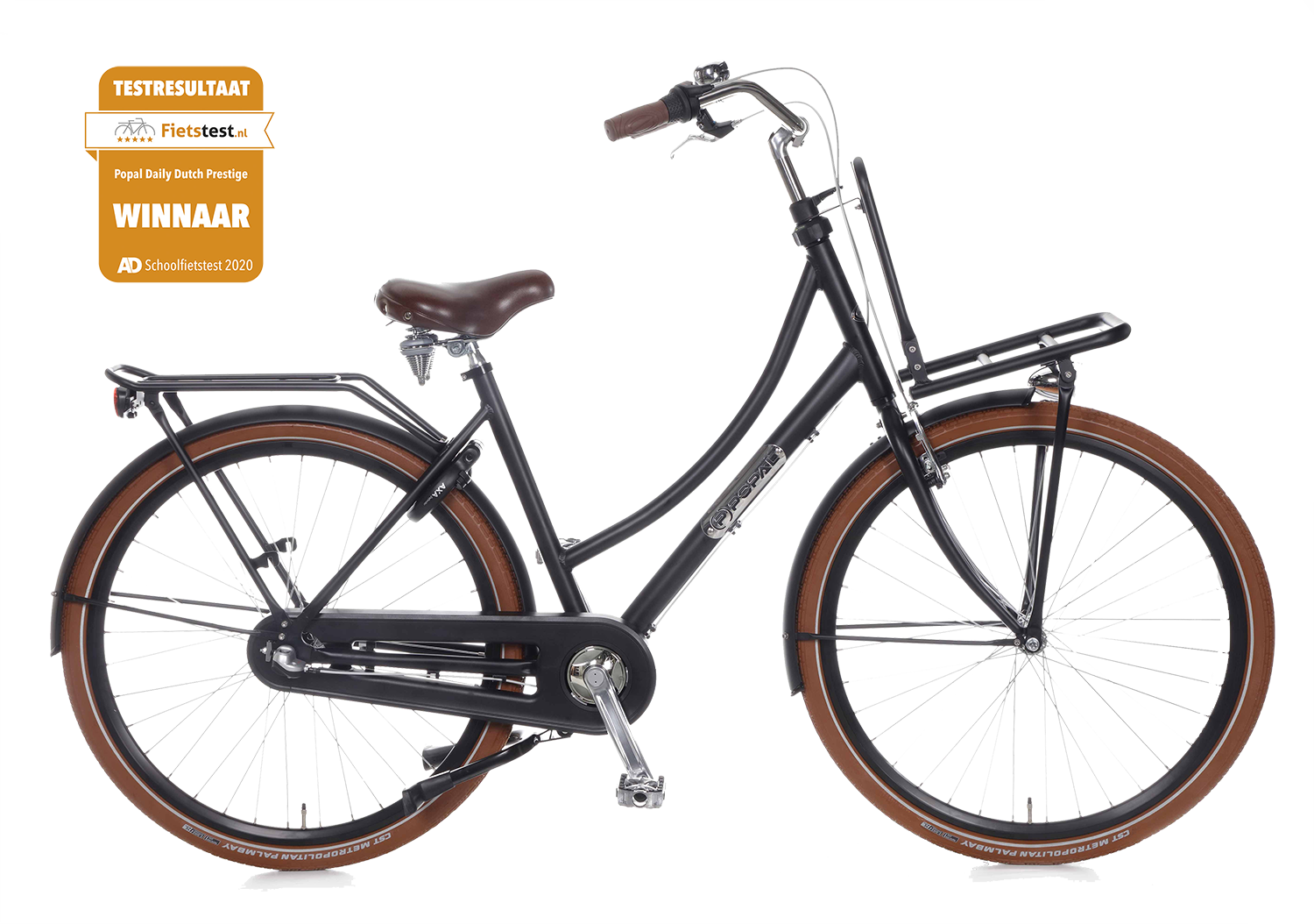 Popal Daily Dutch Prestige N3 RN Dames Mat Zwart