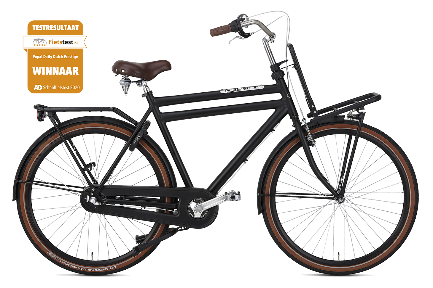 Popal Daily Dutch Prestige N3 RN Heren Mat Zwart