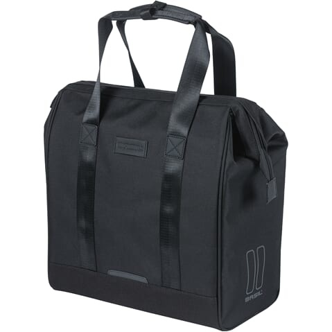 Basil Shoppertas Grand Zwart 23L