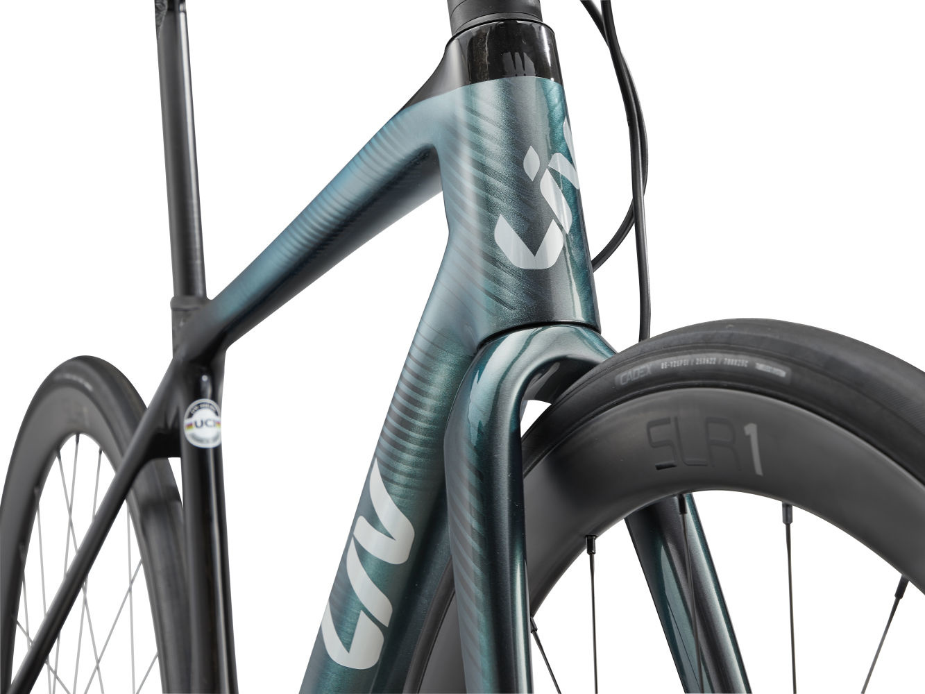 Liv Langma Advanced Pro 0 Disc 2023 Carbon Airglow