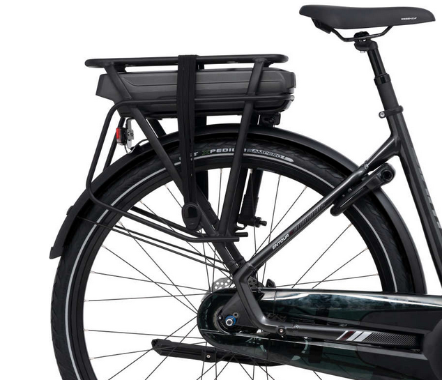 Giant Entour E+ 0 Dames 2022 Gunmetal Black Dash Display