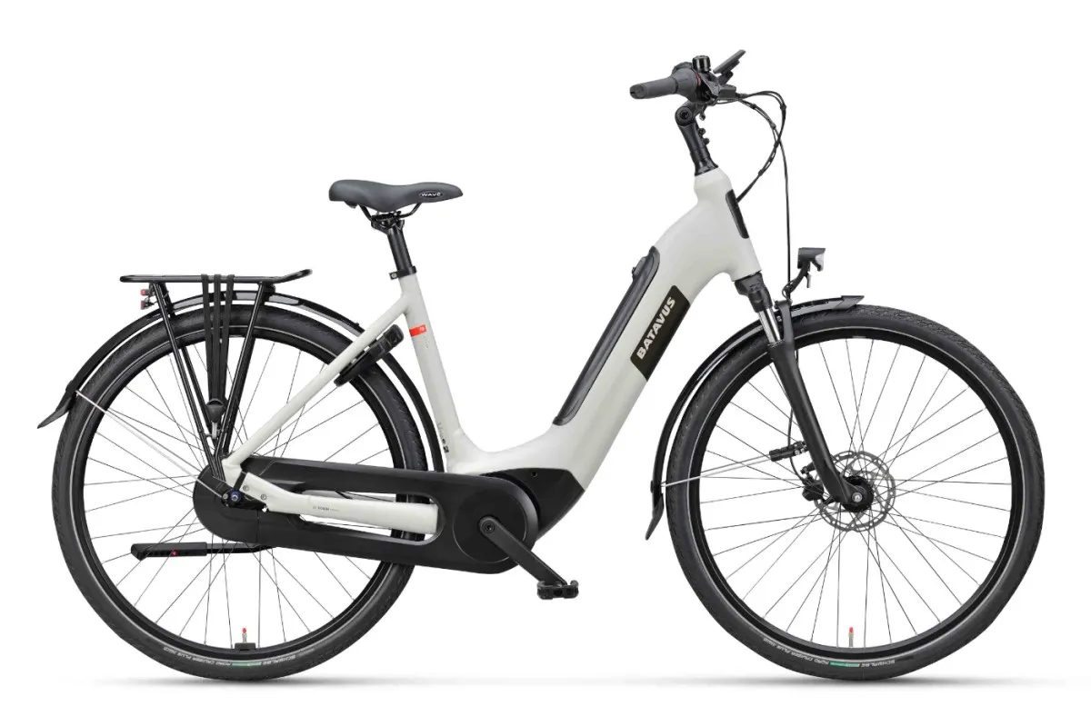 Batavus Altura E go Power Flex Accu 2023 Dames Lichtgrijs Rijwiel 