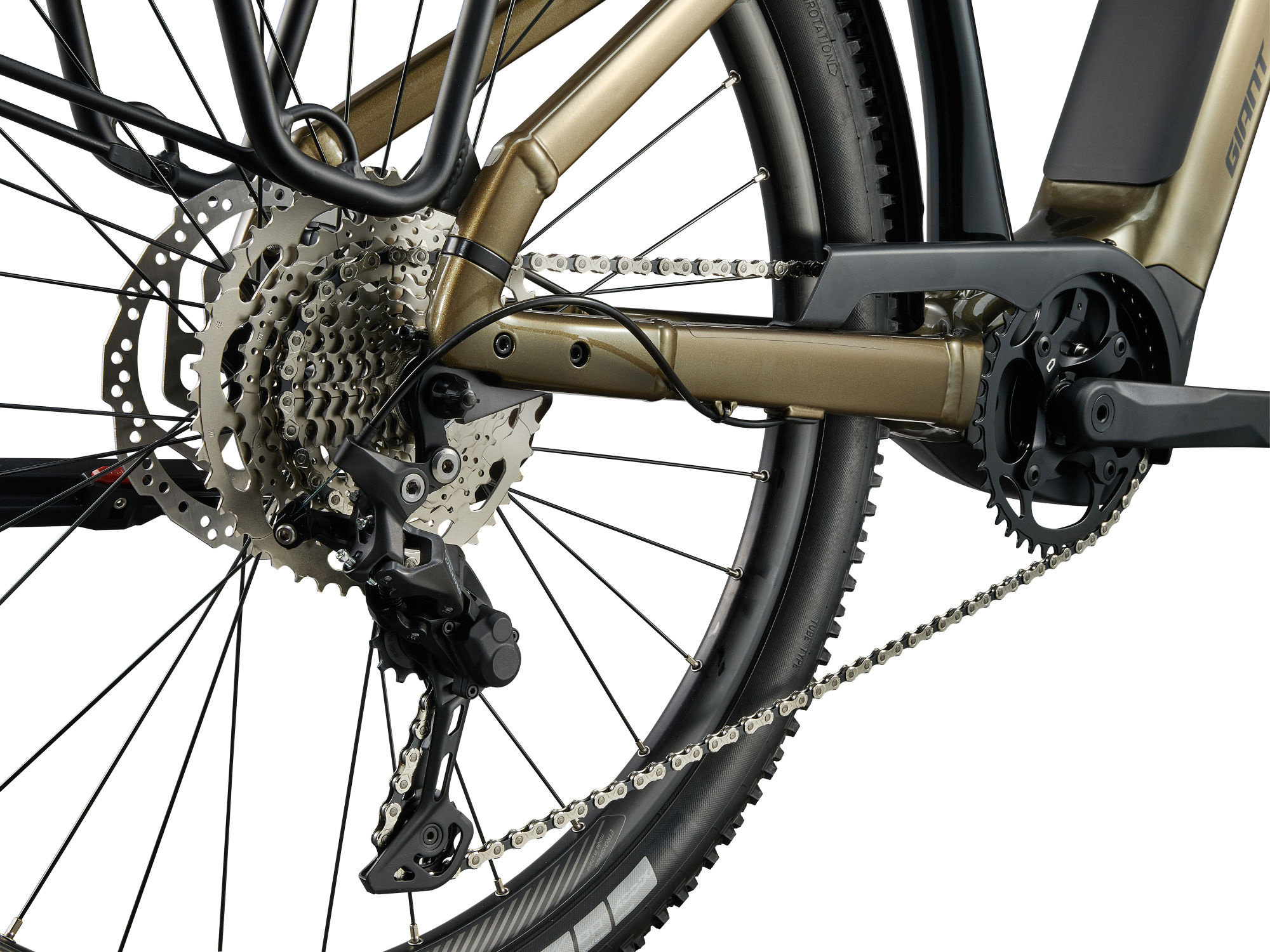 Giant Anytour X E+ 3 2025 Pyrite Brown