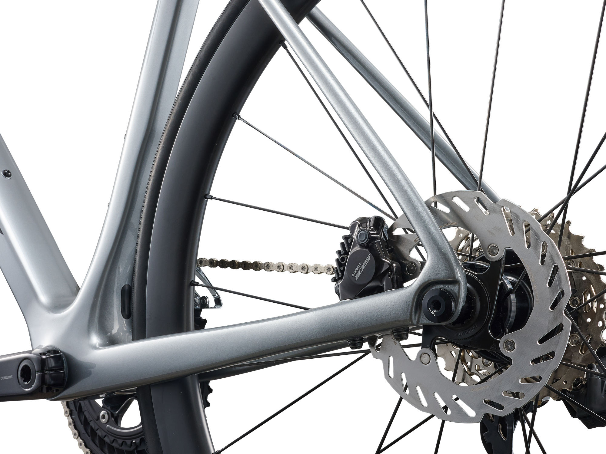 Giant TCR Advanced Pro 1 DI2 2026 Tech Silver