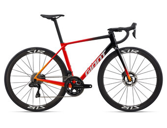 Giant TCR Advanced Pro 0 Dura Ace 2026 Black-Rosso Corsa
