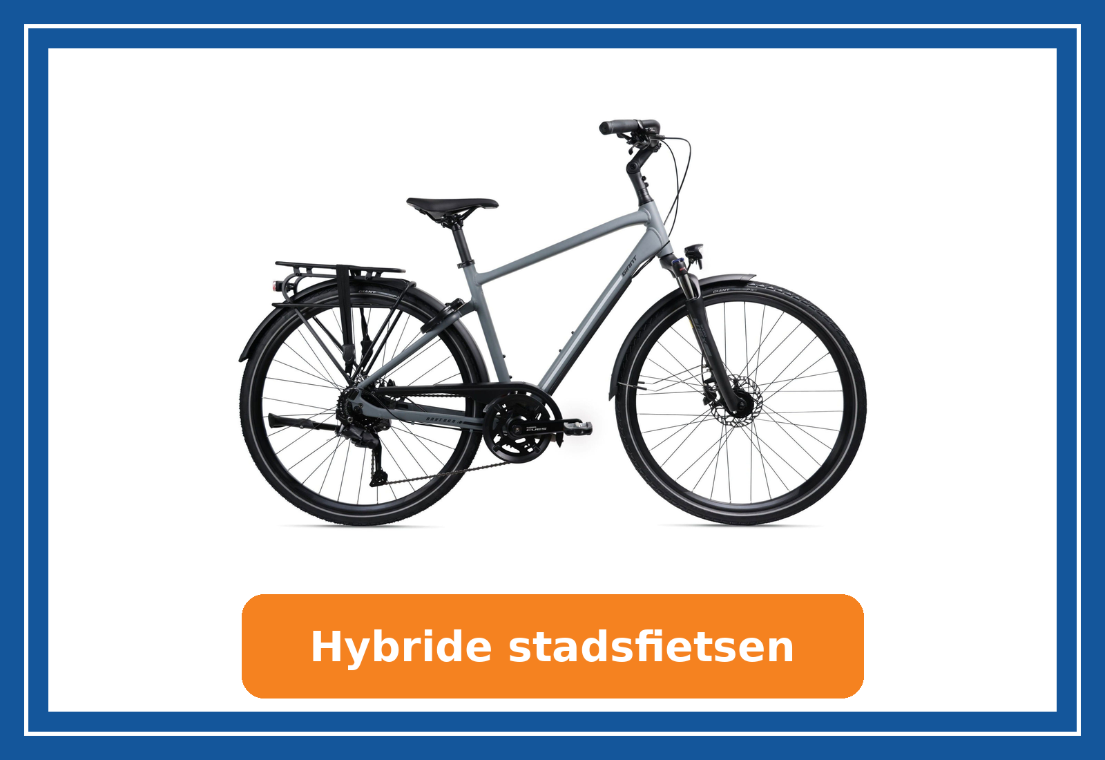 Hybride stadsfiets Nijmegen