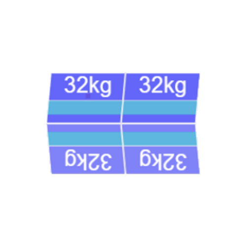 Solarstell Connect Montageset Oost/West Landscape 4 panelen 1980-2090MM