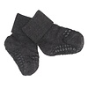 Bamboe antislip sokjes - Dark Grey melange 6-12 maanden