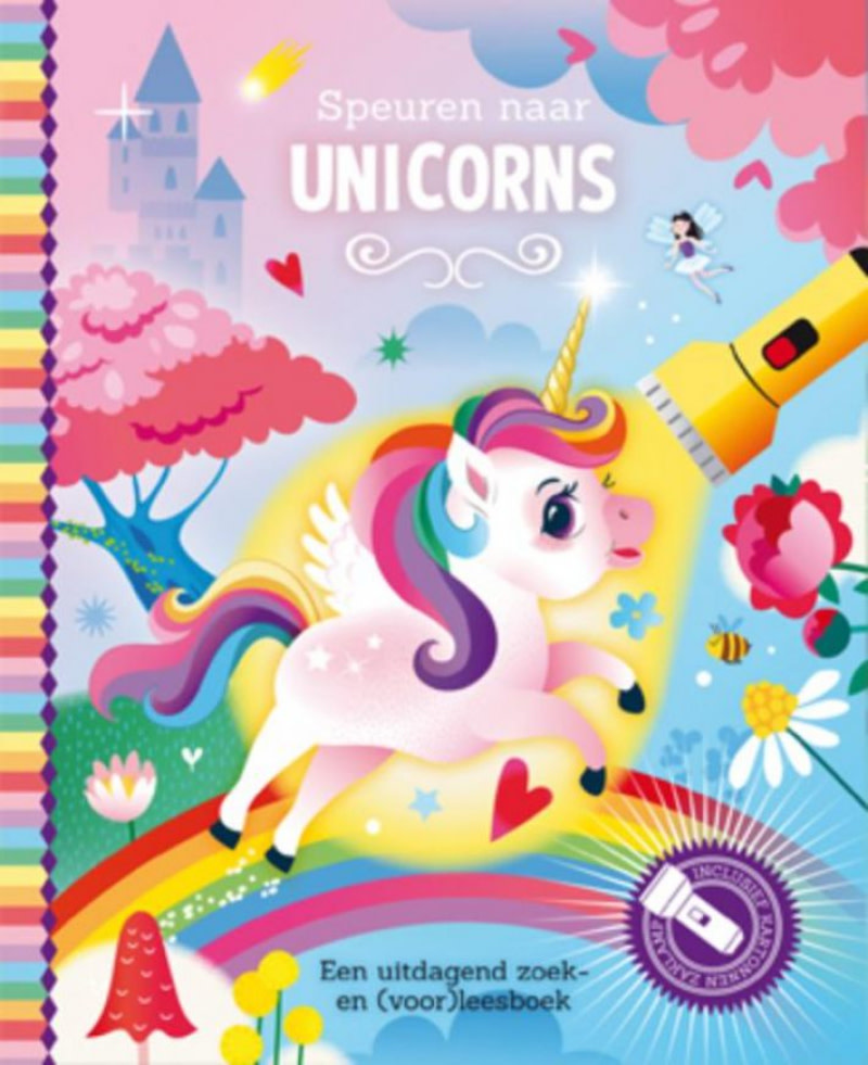 Lantaarn publishers Zaklampboek - Speuren naar unicorns