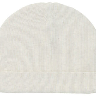 Noppies Babymutsje Rib Nevel Oatmeal - PREM