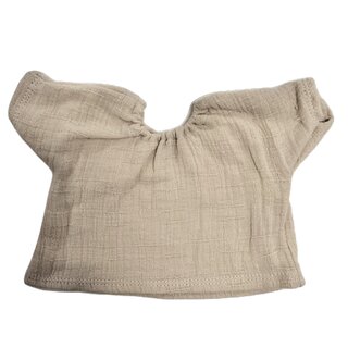 By Bobbie Poppenblouse goud stippen