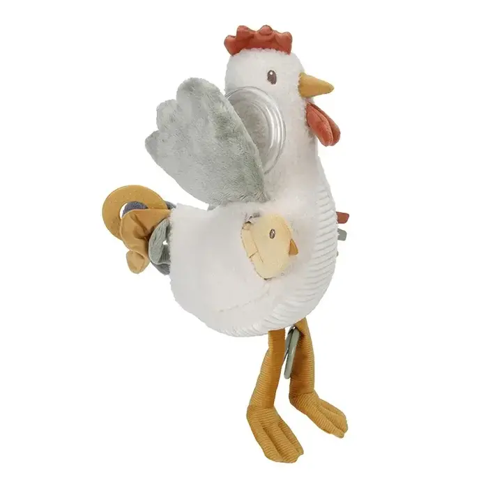 Little Dutch Activiteitenknuffel kip 25cm Little Farm