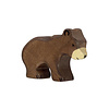 Houten bruine beer 8,5 cm - Holztiger