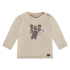 Baby boys shirt long sleeve Cream