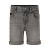 Jeans shorts turn-up loose fit Grey R50815-37