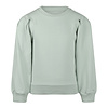 Sweater with crewneck ls Faded green