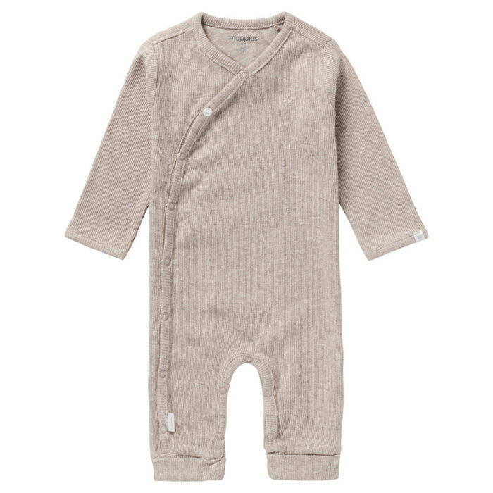 Noppies Playsuit Rib Nevis Taupe Melange
