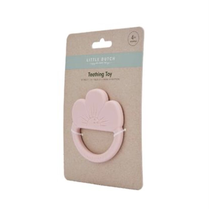 Little Dutch Little Dutch Siliconen Bijtring Bloem