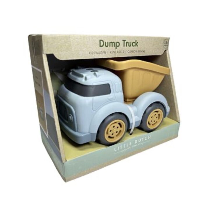 Little Dutch Kiepwagen blauw 17cm LD