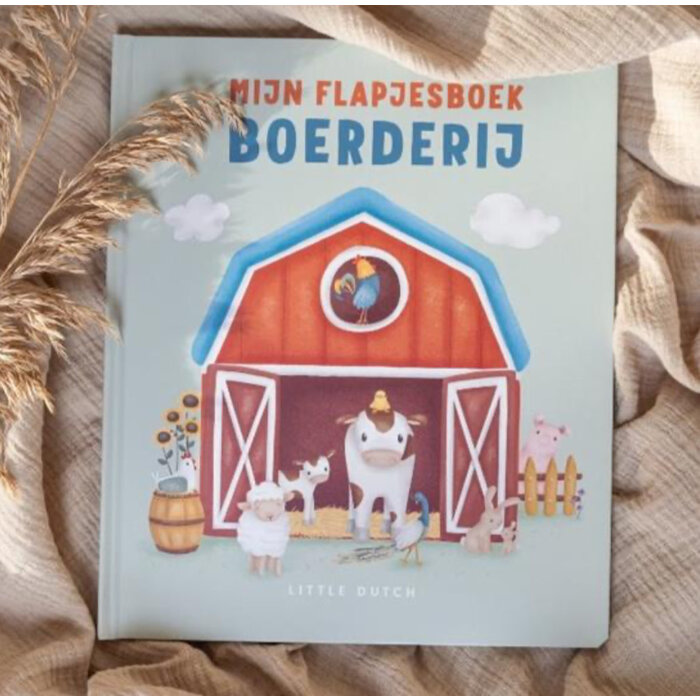 Little Dutch Kinderboek Mijn Flapjesboek - Boerderij