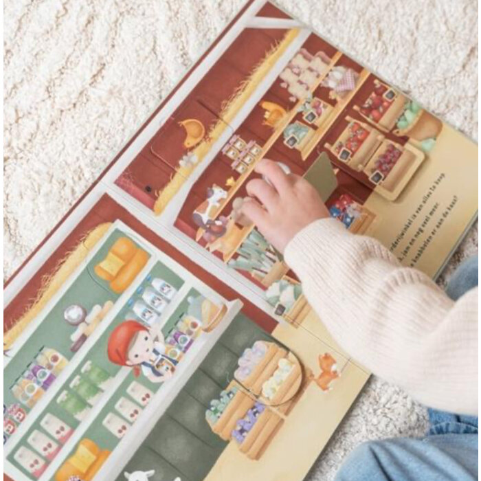 Little Dutch Kinderboek Mijn Flapjesboek - Boerderij