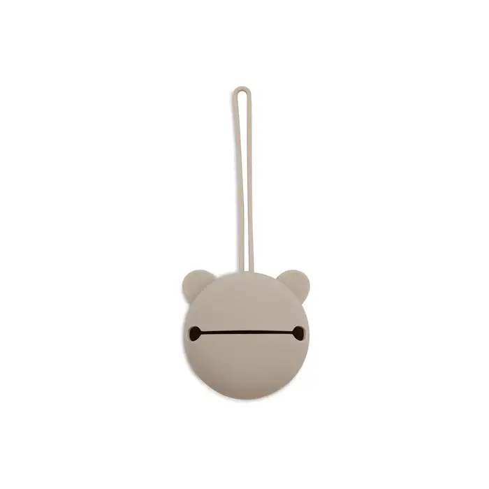 Jollein Siliconen Speenhouder Ø7cm - Olive Green