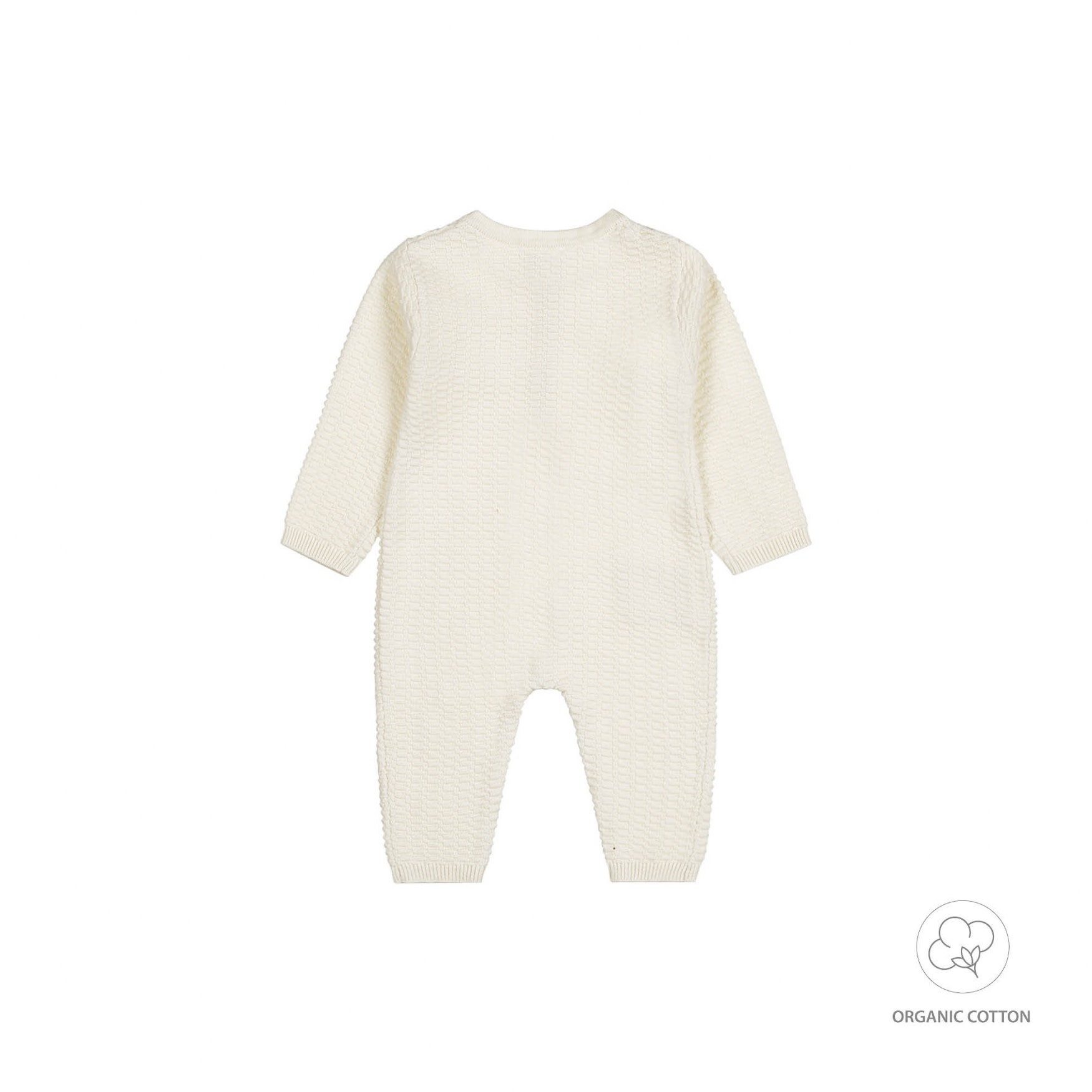 Dirkje 1 pce babysuit WN1257 organic cotton Off white